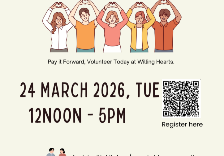Volunteer at Willing Hearts - 2026